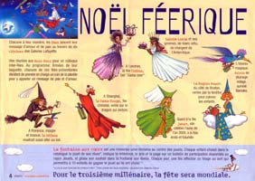 la page de présentation des fées